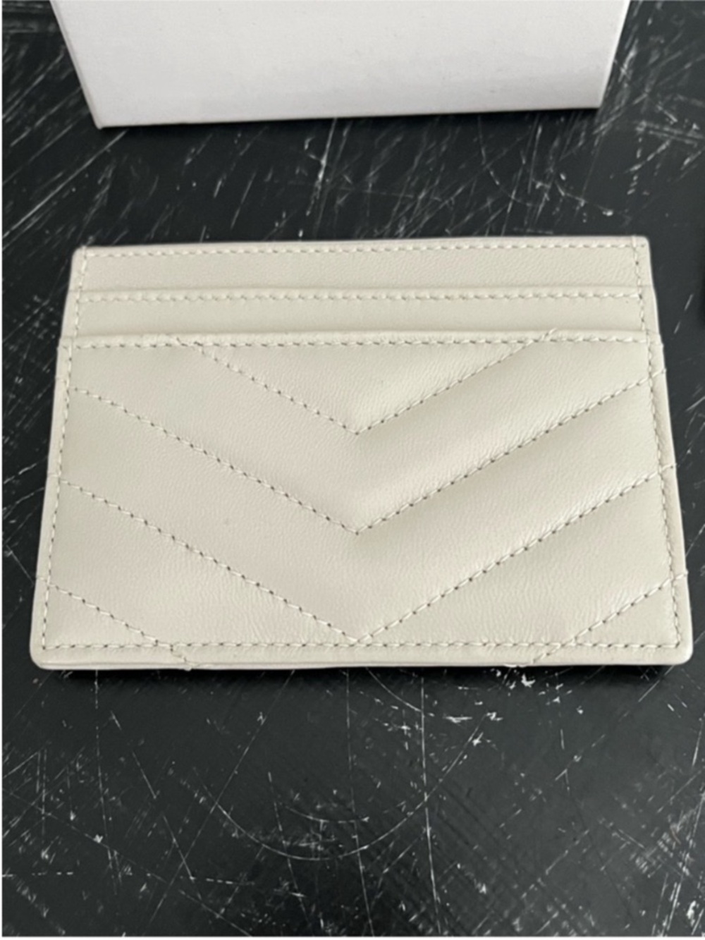 Saint Laurent Lambskin Leather Card Case - Picture 7 of 16